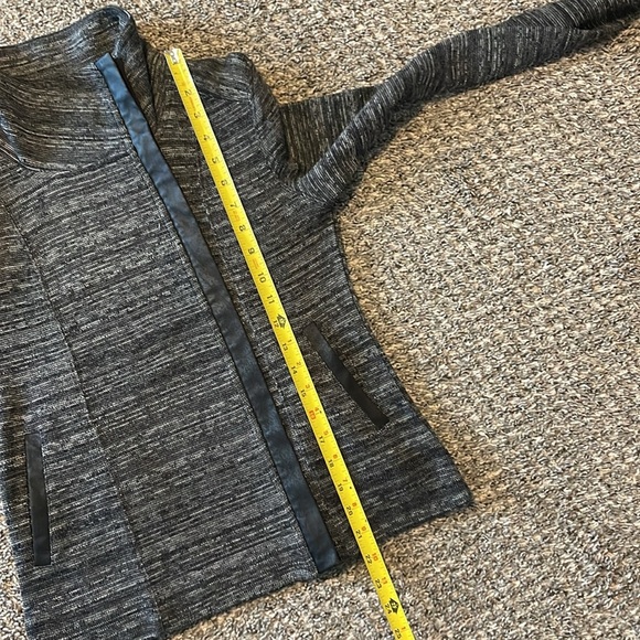 Calvin Klein Side Zip Office Career Wool Blend Jacket Women’s XS Sweater Moto - Picture 9 of 9